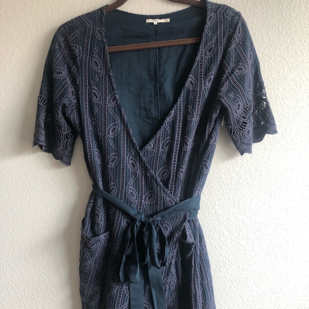 Tularosa Rocky Lace Wrap Dress